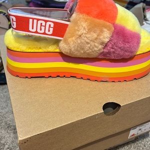 COPY - Ugg summer platform fluffy
